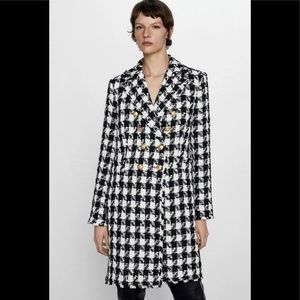Zara Tweed Coat